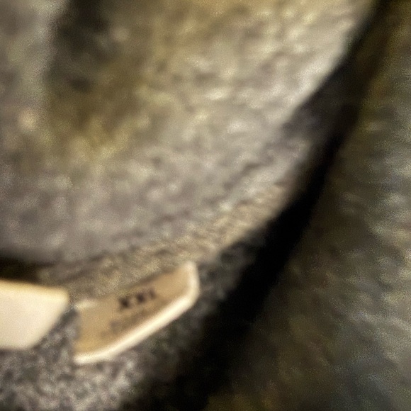 GAP Womans Dark Gray Zip-Up Hoodie - Picture 3 of 5